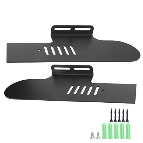 Gavigain Lautsprecher-Wandhalterungen, TV-Lautsprecher-Wand-Lautsprecherbox, Geteilte Halterung, Ständer, Zubehör, universelle Lautsprecher-Wandhalterung für TV-Lautsprecher