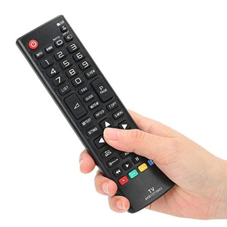 TV Fernbedienung, Universalfernbedienung, Ersatzkit für Fernsehfernbedienung für TV AKB73715603(Schwarz)