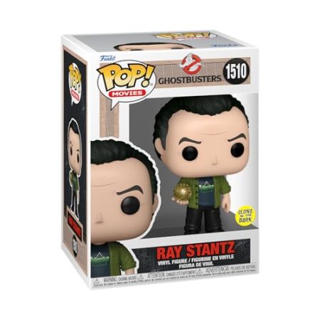 Funko POP! Movies: Ghostbusters: Frozen Empire - Ray Stanzt Stantz - Leuchtet Im Dunkeln - Vinyl-Sammelfigur - Offizielle Handelswaren - Spielzeug Für Kinder und Erwachsene