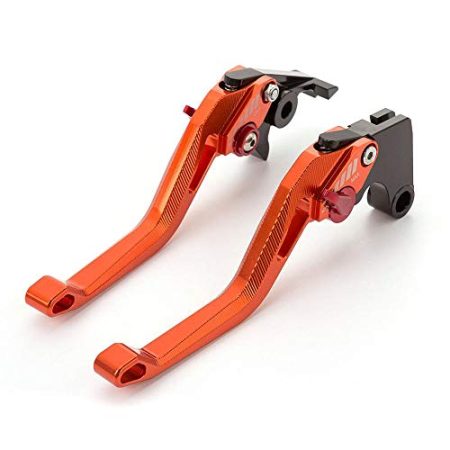 1 Paar Motorrad-Bremskupplungshebel Für Suz&u-ki GSF1200 Bandit TV bandit 1200 1997-2000 3D CNC Einstellbare Motorrad Bremse Kupplung Hebel Zubehör Hebel griff Moto-Kupplungsbremse ( Color : Shortoran
