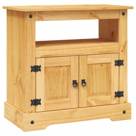 AJJHUUKI Outdoor-Möbel-TV-Schrank, mexikanische Kiefer, Corona-Serie, 80 x 43 x 78 cm, Möbel