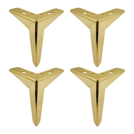 Trifurcated Schmiedeeisen Möbelbeine Möbel Couchtisch Beine Zubehör für TV-Schrank Sofa Schrank Badezimmerschrank Nachttisch Bett Stuhl