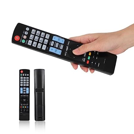 1 TV-Ersatzfernbedienung, LCD-TV-Fernbedienung für AKB72914207 42LD550 46LD550 32LD550,10 M Universalfernbedienung, Idealer Ersatz für Digitalfernbedienung