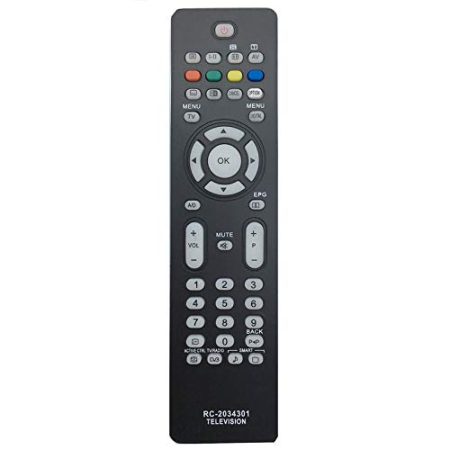 ALLIMITY RC2034301/01 Fernbedienung Ersetzt für Philips 19PFL5522D-12 23PFL5522D-12 26PFL3512D 26PFL5522D 26PFL7532D 26PFL7532D-12 32PFL3512D 32PFL5522 42PFP5532D-05 50PFP5532D