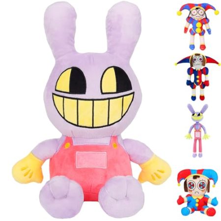 YOUYIKE The Digital Circus Plush, The Amazing Digital Circus Plush, Kuscheltier digital Circus, Geburtstagsgeschenke für Jungen und Mädchen, Peripheriegeräte von Anime Figuren Spielzeug(B)