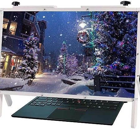 AMeLL Computer-Laptop-Bildschirmlupe, Verstärker, Laptop-Zubehör, Laptop-Halter, Desktop-Bildschirmlupe