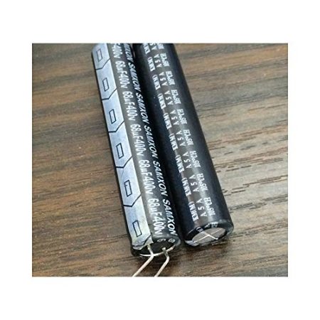ITCLEYMDZV Elektronisches Zubehör 20 Stück 68 uF 400 V SAMXON KM-Serie 10 x 50 mm Stiftkappe 400 V 68 uF for LCD/TV Aluminium-Elektrolytkondensator
