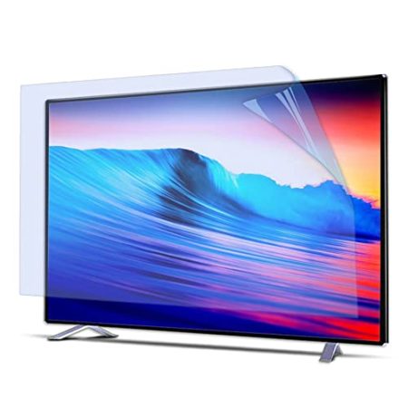 XRRX Blendfreie TV Bildschirmschutzfolie Augenschutz Bildschirmfilter Für 32-75 Zoll, Anti-blaulicht & UV-Filter/Matte Anti-Kratz/Anti-fingerabdruck-Folie TV-zubehör / 34in 815x345mm