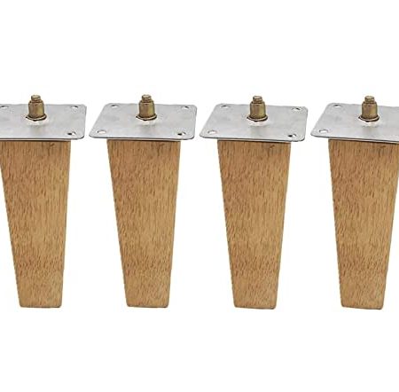 Hanghaijia Massivholz Sofa Beine, Couchtisch Beine, Holzfüße, Geeignet Für Bett TV-Schrank Möbel Tisch Hocker Stuhl Schrank Mit Zubehör (Size : 15cm)