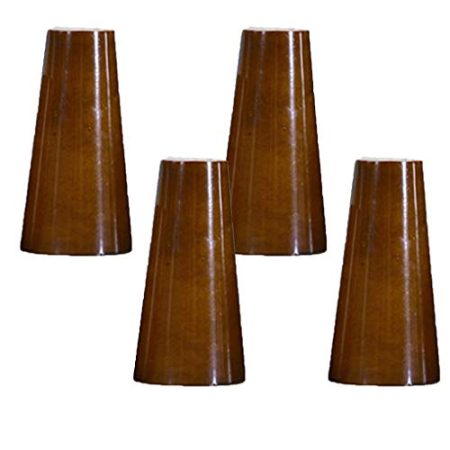 Holzmöbelbeine, 4 Stück, Möbelbeine, Holzsofabeine, Möbelfüße, Holzschränke, Beine for Badezimmer, Schminktisch, Couch, Bücherregal, Stuhl, TV-Rahmen, Zubehör, Ersatz-Möbelerhöhungen ( Color : Straigh