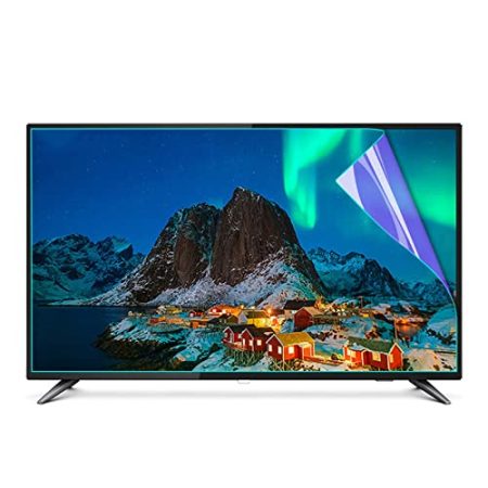 WLWLEO TV-Bildschirmschutzfolien für 32-75 Zoll Matte Anti-Glare-Bildschirmfilter Monitor Anti-Blaulicht-Schutzfolie, Schutz der Augen, TV-Zubehör,39 "/W856×H478mm