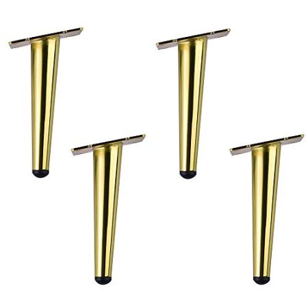 Furniture support leg Goldene schräge Kegel Kabinett Fuß Sofa Fuß TV Kabinett Möbel Beine schräge Kegel Rohr Hardware Fuß Zubehör