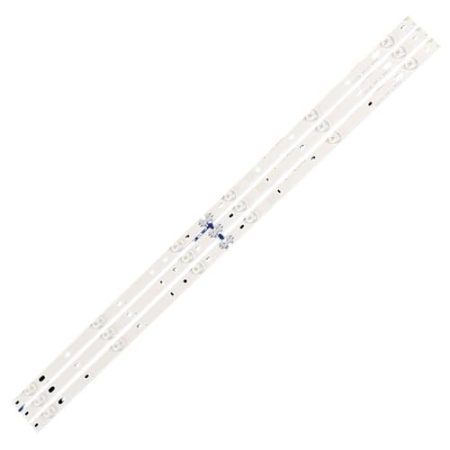 3Pcs 744mm for Für Phi/lip.s 39 zoll Led-hintergrundbeleuchtung TV Streifen 6Leds IC-B-TBAC39D192 Reparatur von TV Zubehör 39PFL4398H/12 39PFL5708/F7