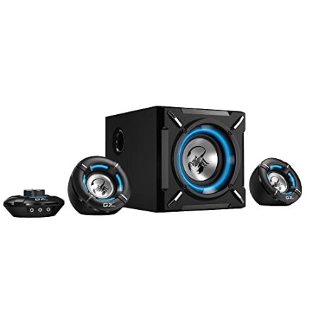 Genius Set SW-G2.1 2000 V2 System 2.1 Gamer Leistung 50 Watt RMS