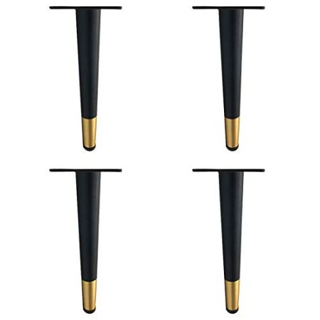 4 sätze von Eisen möbel Beine Tee Tisch Beine Sofa fuß zubehör tv Schrank fuß Metall möbel unterstützung Beine （4,7/5,9/7,1/7,9/9,8/11,8/13,8 Zoll）