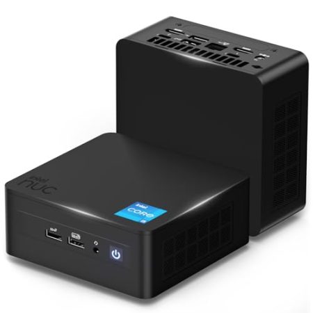 Intel NUC, NUC 13 Mini-PC Desktop, Core i5-1340P Prozessor, 12 MB L3 Cache, 16 GB RAM, 512 GB SSD, Windows 11 Pro Desktop-Computer Mini-PC, Intel® Iris™ Xe Grafik | Thunderbolt 4 | Wi-Fi 6E | BT5.3