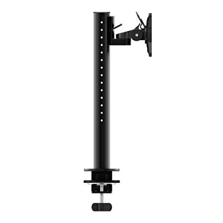 ThingyClub Monitor-Schreibtisch-Halterung, Vollbewegung, Computer-Monitorarm für LCD-Bildschirm bis zu 76,2 cm, Dual-Monitor-Ständer mit C-Klemme und Tülle (ohne Arm)