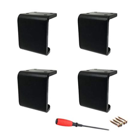 Furniture support foot Moderne minimalistische Möbel unterstützen Fuß nach Hause Hardware-Zubehör mit Befestigungsschrauben, TV-Schrank Fuß Schuhschrank Füße Schlafzimmer Bett Füße (Vier Packunge
