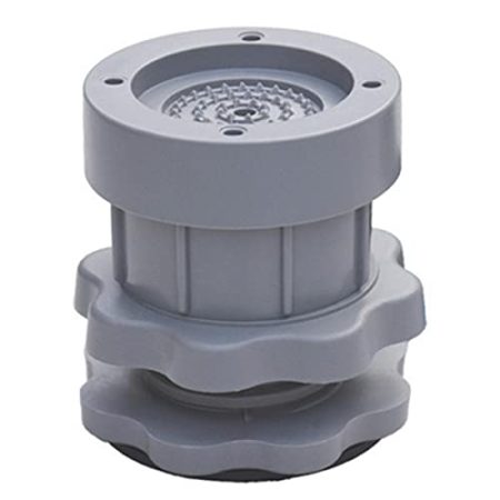 4 Stück verstellbare erhöhte Waschmaschine Anti-Vibrations-Pad Anti-Rutsch-Kissen Füße Matte Kühlschrank Boden Möbelschutz-GRAU