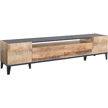 Web Furniture Moderner TV-Schrank, hergestellt in Italien, 200 x 40 x 47 cm, Sunrise