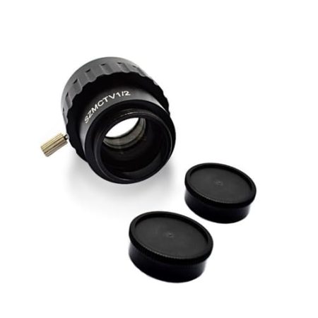 Zubehör für Labormikroskope 0,5-fach Stereomikroskop 1/2 CCD-Kamera TV-Schnittstelle Adapterobjektiv for Vergrößern des Arbeitsfeldes der trinokularen Mikroskopkamera