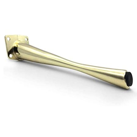 Gold-Zink-Legierung Sofa, TV-Schrank, Couchtisch, Metallmöbel, Stützbeine, Hardware-Zubehör,Gold,23CM