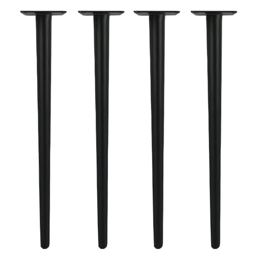 HZEPDVT Edelstahl Kegelrohrfüße TV-Schrank Metallfüße Badezimmerschrankfüße Hardwarefüße Zubehör Möbelstützbeine(50cm)