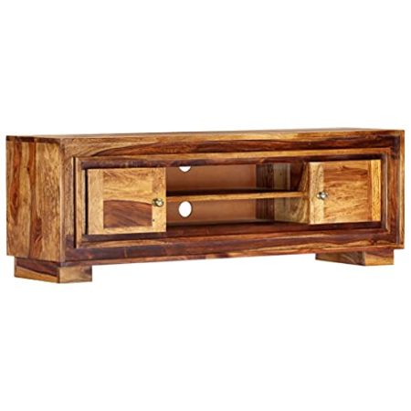 YUHI-HQYD TV-Schrank,Medien Schränke,Konsolenschränke,Vitrinenschränke,Korridor Kabinett,Dekorative Schränke,TV-Möbel,für Wohnzimmer,Arbeitszimmer,Korridor, 118 x 30 x 40 cm Massivholz