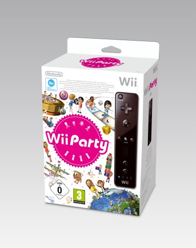 Wii Party inkl. Remote Controller, schwarz - Limited Edition