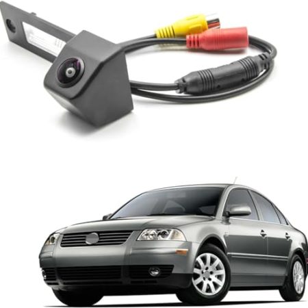 HESTAYAY Auto Rückfahrkameras für-VW Passat B5.5 2001 2002 2003 2004, IP69 wasserdichte HD Hilfs RüCkfahrkamera Ersatz Zubehör