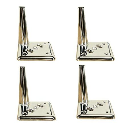 WXJLYZRCXK Beine, 4 Packschrank Fuß Sier Hardware Tv Schrank Sofa Füße Couchtisch Beinstütze Bein Metall Nither Zubehör Bett Fußmittels Höhe,170Mm,170Mm