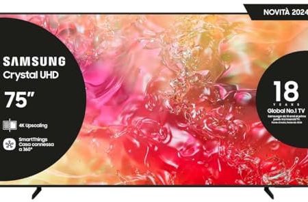 Tv Samsung UE75DU7170UXZT SERIE 7 Smart TV UHD Black