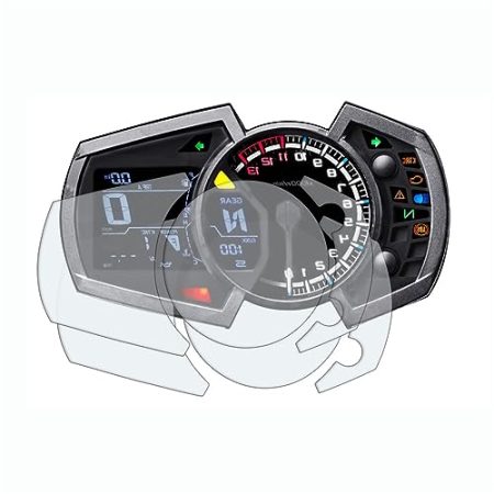 HFJFDQ Motorrad Scratch Cluster Schutz Instrument Film Zubehör Screen Dashboard Für K&awasaki Für Versys X-300 2017-2023 2019 2020 2021 2022