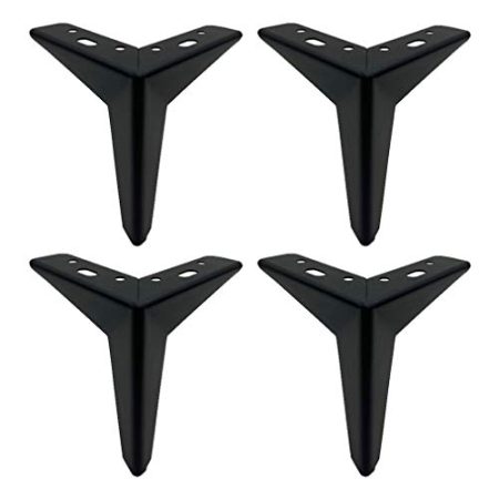 Trifurcated Schmiedeeisen Möbelbeine Möbel Couchtisch Beine Zubehör für TV-Schrank Sofa Schrank Badezimmerschrank Nachttisch Bett Stuhl