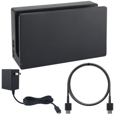 TV-Dockingstation-Set für Nintendo, Switch TV-Dockingstation mit 1080P HDMI und USB 3.0-Anschluss für Nintendo Switch, Ladedock-Set für Switch-Konsole