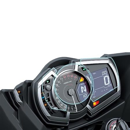 HFJFDQ Motorrad Scratch Cluster Schutz Instrument Film Zubehör Bildschirm Dashboard Für K&awasaki ZX-6R 2019 2020 2021 2022 2023