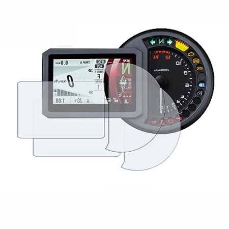 HFJFDQ Zubehör Motorrad Cluster Kratzschutzfolie Displayschutzfolie Für K&awasaki Für Versys 1000 SE 2018–2022