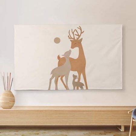 30-75 Zoll Tv-staubschutz Für Den Innenbereich, Tv-Abdeckung, LCD-led-schutzabdeckung, Display-schutzhülle, Staubdichter Tv-bildschirmschutz, Tv-zubehör(Size:75IN,Color:A)