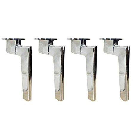 Furniture support foot Metall Eisen Möbel Fuß TV Schrank DIY Ersatz Fuß Nachttisch Fuß Hardware Zubehör mit Schrauben (4 Packungen)