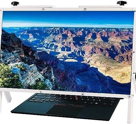AMeLL Laptop-Bildschirmlupe, Desktop-Bildschirmlupe, 22-Zoll-praktische Faltbare Projektionsanzeige, kompatibel