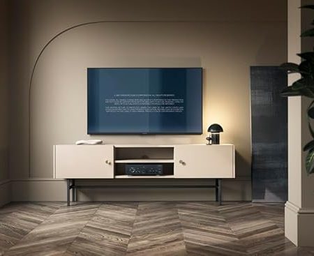 Generic TV-Schrank ADIVA Loft Lowboard TV Board (Creme), 3D2SZ