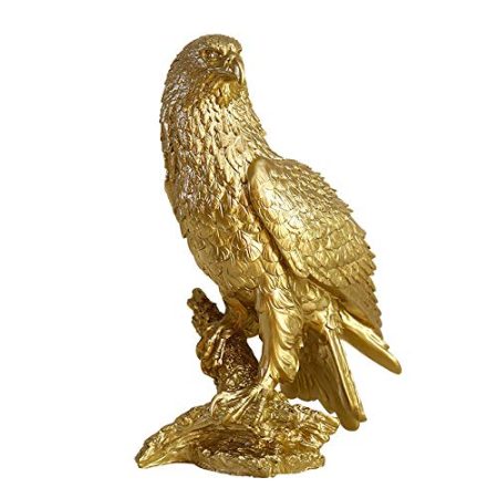 wlsdhjfo Figuren Skulpturen Statuen Dekoartikel Skulptur Resin Eagle Skulptur Für Home Decoration Statue Ornamente Wohnzimmer Dekoration Zubehör Tv-Schrank -A