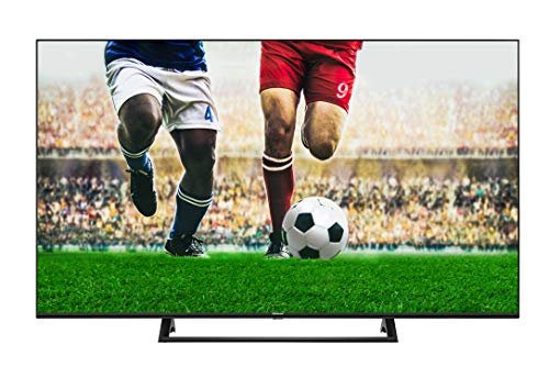 Hisense 50AE7200F 126 cm (50 Zoll) Fernseher (4K Ultra HD, HDR, Triple Tuner DVB-C/ S/ S2/ T/ T2, Smart-TV, Mittelstandfuß, Frameless, Bluetooth, Alexa), Betriebsystem VIDAA U