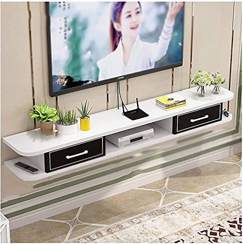 Vendics Tv Stand Schrank Tv Wandschränke Für Wohnzimmer Tv Stand Wandschrank Medienkonsole Mit 3 Fächern Für Wohnzimmer Entertainment Center/B/120X24X16Cm