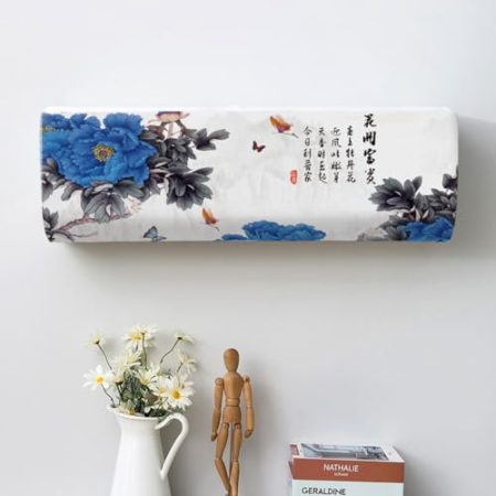 VUT Abdeckung Für Innenklimaanlage, wasserdichte Abdeckung, Staubschutz, Tasche, Heimdekoration, Wohnzimmer-zubehör(Size:W86XT23XH30CM,Color:C)