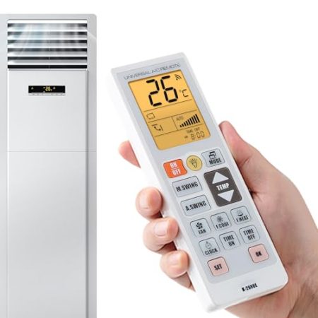 Teksome Klimaanlage Controller, Klimaanlagen Fernbedienung, Tragbare Mobile Fernbedienung, Wiederverwendbare Haushaltsgeräte, Zubehör für Haushaltsgeräte für die Wartung