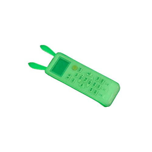 Eladcncmc Ears Transparente Nachtleuchtende Fernbedienung für Silikon Fernbedienung Schutzhüllen