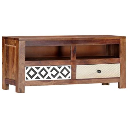 FUDUGEHMIOFWFJJ fernsehschrank,fernsehtisch,tv Bank,TV-Schrank 90x30x40 cm Massivholz PalisanderGeeignet für Wohnzimmer, Schlafzimmer, Eingang