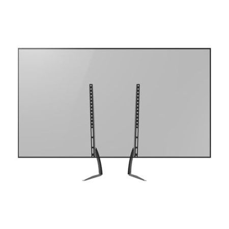 TV Standfüße Füße, Universal TV Ständer, Standfuß Fernseher Fuß Höhenverstellbar, Smart TV Fernseh Füße für LCD LED 81.3-177.8cm Flach & Curved Fernseher bis zu 77,2lbs