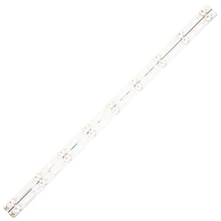 TUCANSBP 2 Teile/Satz Kompatibel for Allgemeine TV Wartung Zubehör Licht Streifen 32 Zoll 9 Licht 590mm YH-32C-0D35-590X15-9LED-VER111